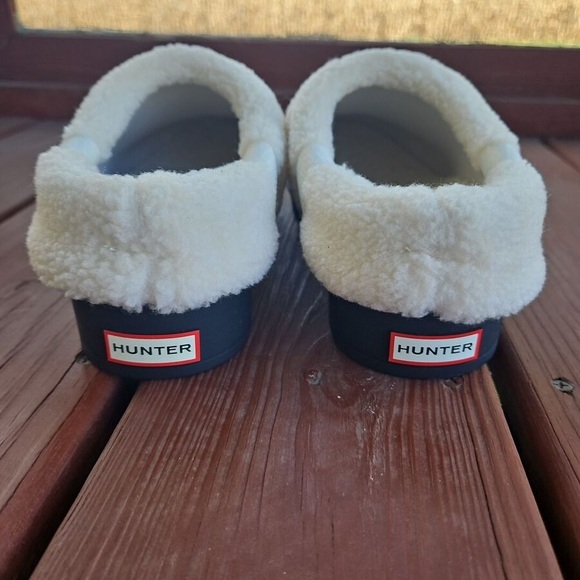 NWOB Hunter Play Sherpa Insulated Clog Wmns 9 M - Picture 5 of 7